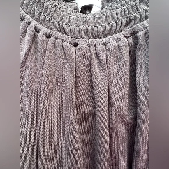 NWOT Frame mock high neck ruched tank blouse top smocked S - Picture 10 of 10